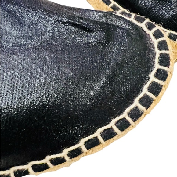 CM Paris Espadrilles Size 38 New excellent condition no tag no box Fabric Upper - Picture 7 of 14